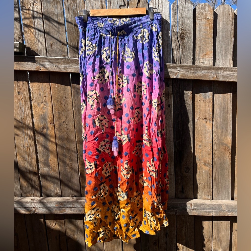 Farm Rio for Anthropologie maxi skirt!